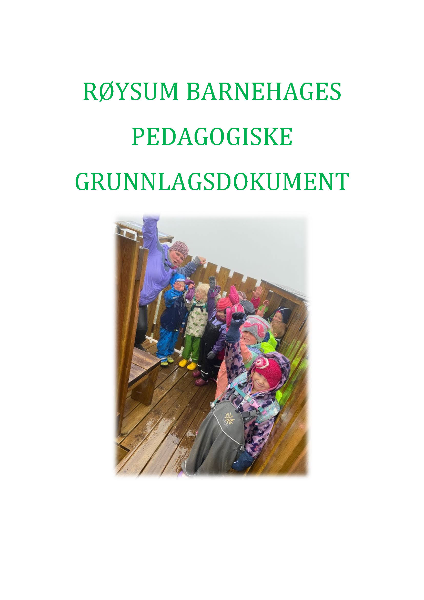 Pedagogisk grunnlag